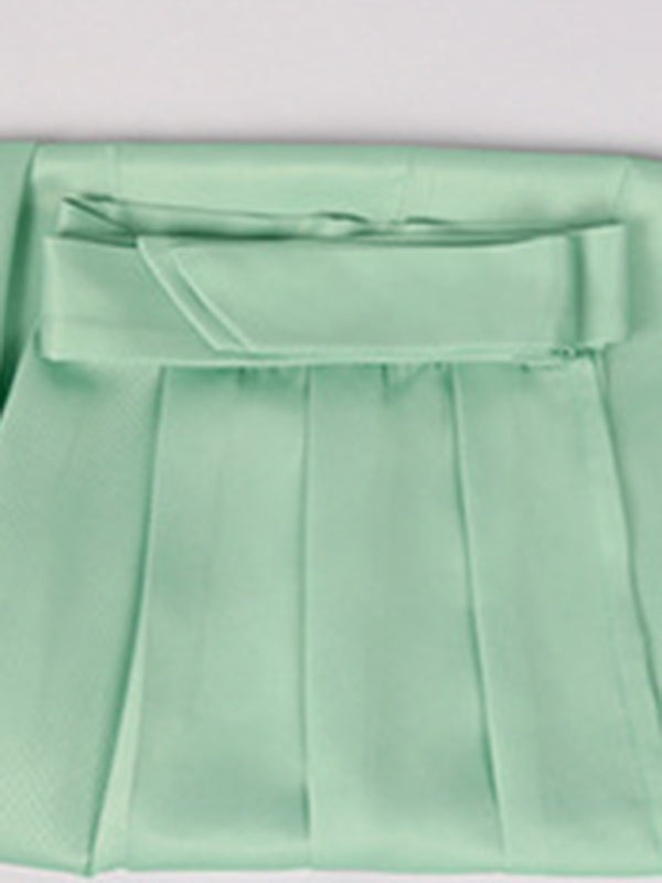 Robe de soirée traditionnelle brodée à lacets 