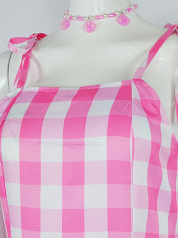 Echtes Barbie-Puppen-Prinzessinnen-Cosplay-Kostümkleid für Halloween 