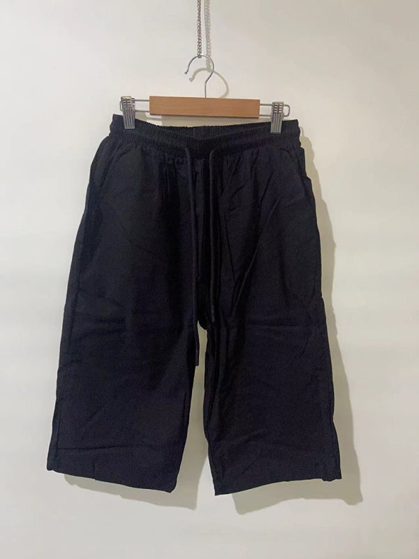 Neue Damen-Freizeithose mit Taschen und elastischem Bund 