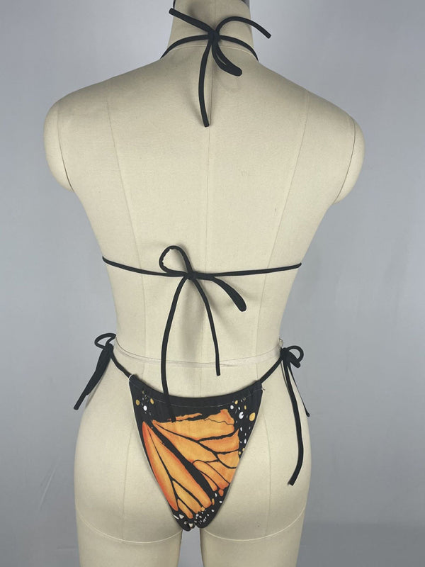 Selbstgestaltete Bikinis für Frühling und Sommer mit überschnittenen Schultern 