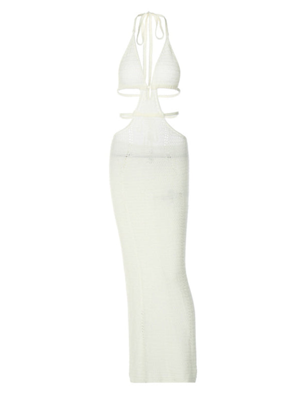 Neues, sexy Streetstyle-Kleid „Pure Desire“ mit Neckholder, gewickeltem Dekolleté und Schnürung 