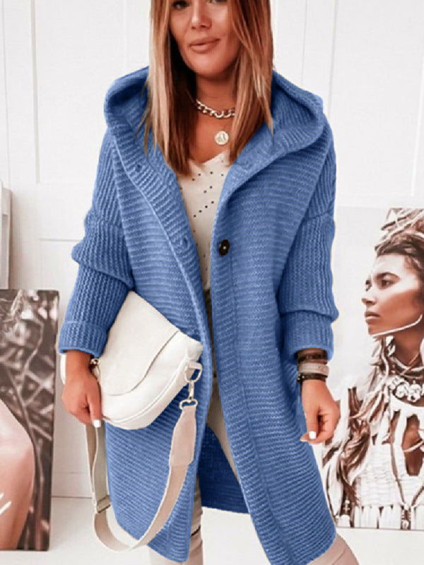 gilet à capuche ample pour femme 