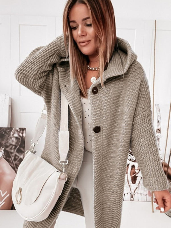 gilet à capuche ample pour femme 
