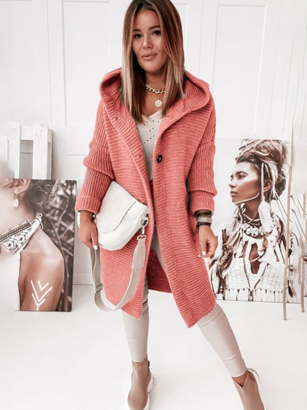 gilet à capuche ample pour femme 