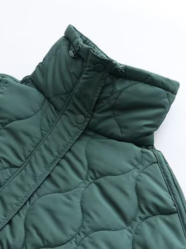 Manteau tissé sans manches décontracté pour femme, printemps-été 