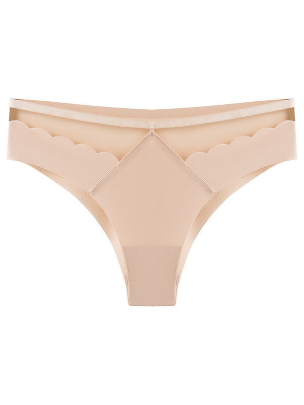 Sexy Knit Self Design Women's Lingerie Panties for Spring-Summer