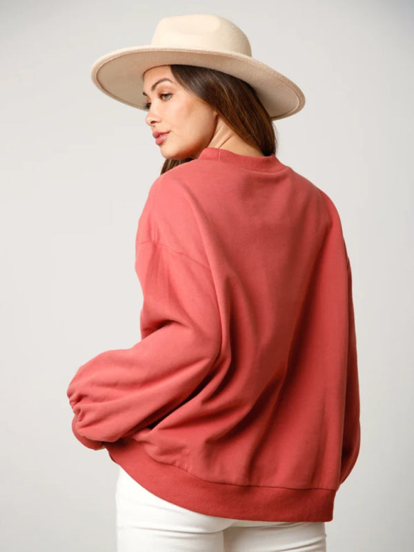 Sweat à capuche pour femme avec imprimé maison en pain d'épice festif 