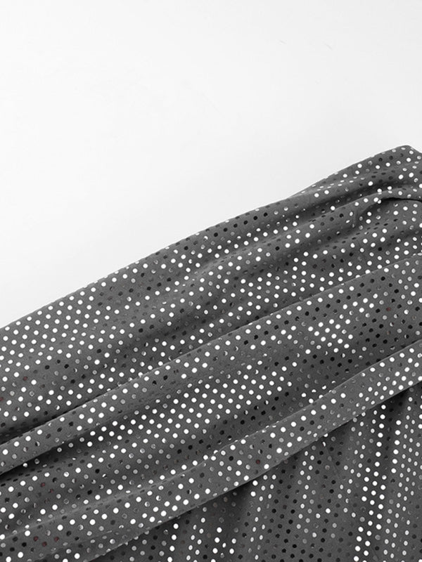 Neues, sexy, figurbetontes Damenkleid mit U-Boot-Ausschnitt 