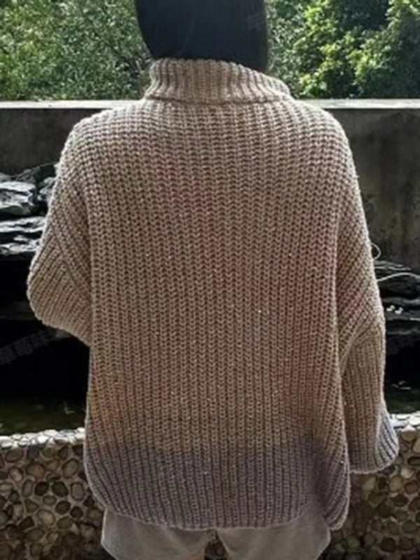 Nouveau cardigan à sequins pour femme, confortable et tendance, avec col en V. 