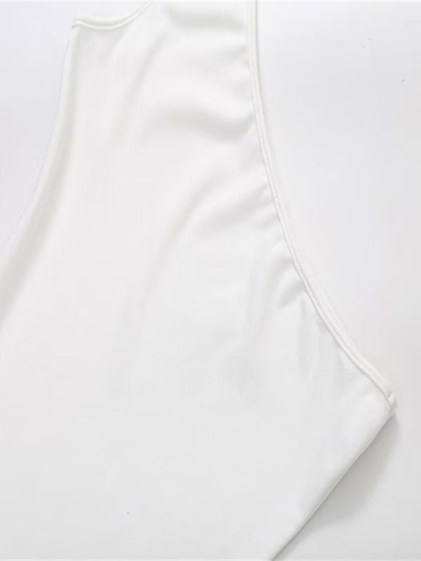 Sexy Minikleid mit bauschigem Prinzessinnenrock, One-Shoulder-Ausschnitt und Patchwork-Details für Damen 