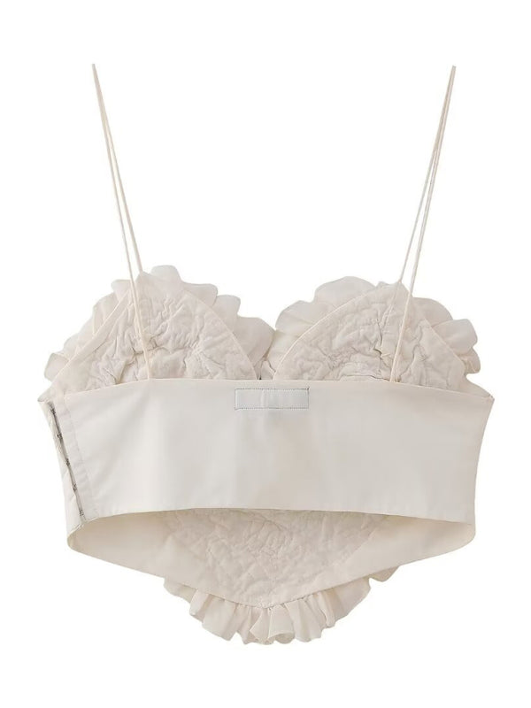 Neues herzförmiges Tube-Top für Damen, sexy Modetop-Camisole 