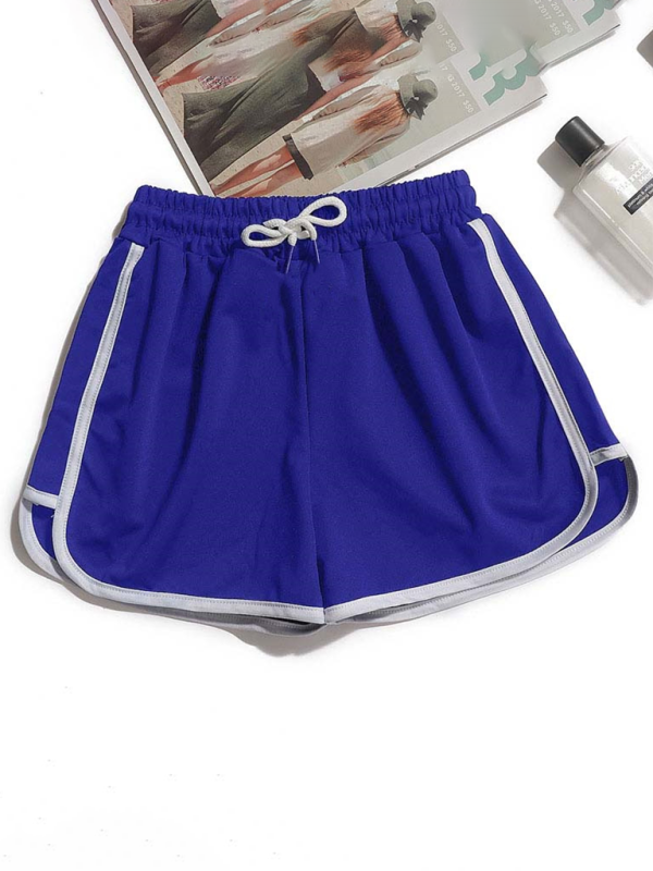 New sports style three-quarter shorts yoga loose hot pants