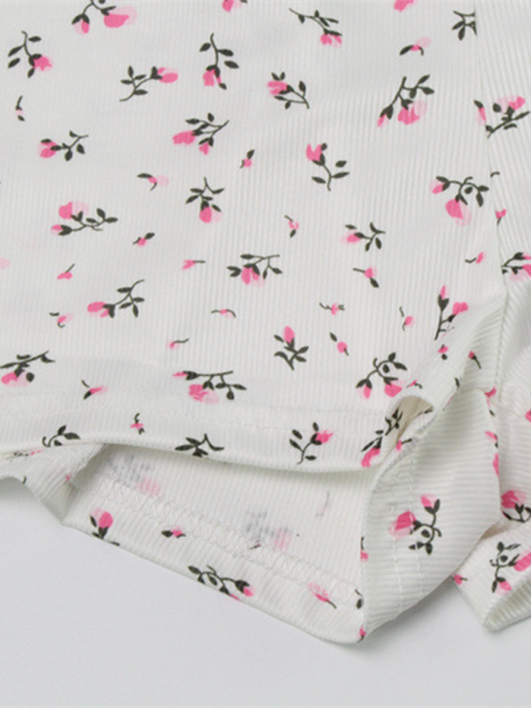 Ensemble deux pièces cardigan et short en dentelle florale décontractée 