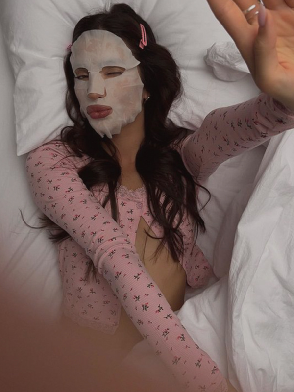 Ensemble deux pièces cardigan et short en dentelle florale décontractée 