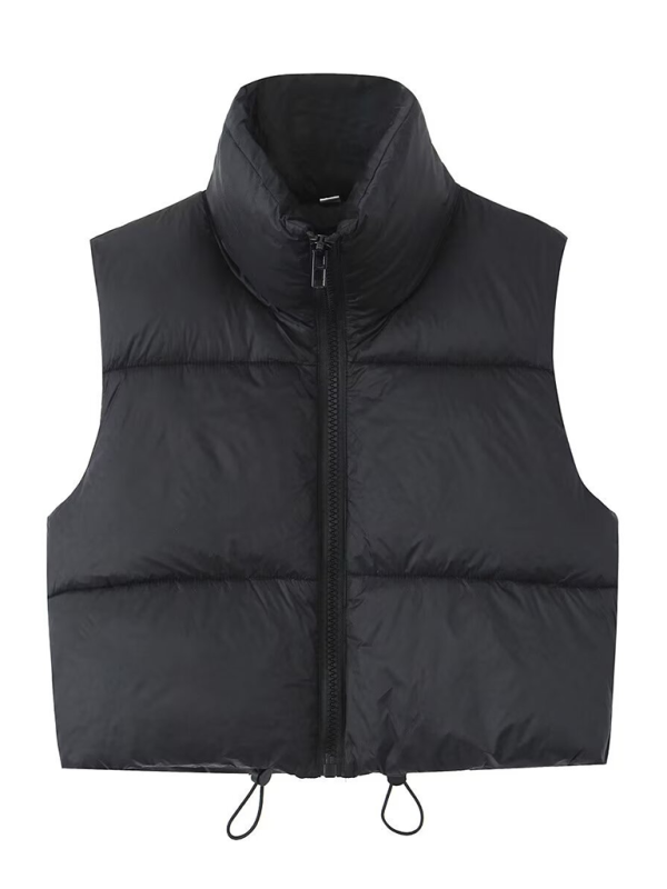 Damen-Strickweste mit Kragen, warmer Mantel 