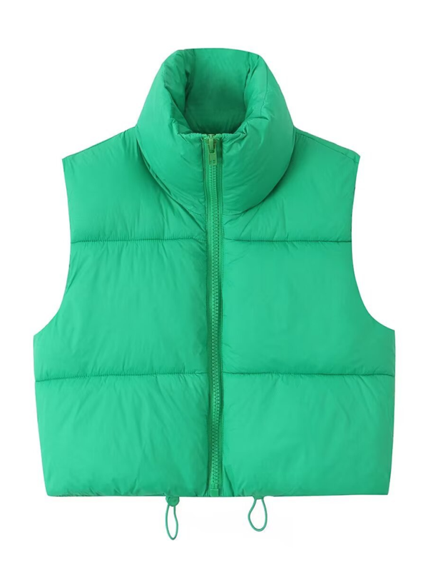 Damen-Strickweste mit Kragen, warmer Mantel 