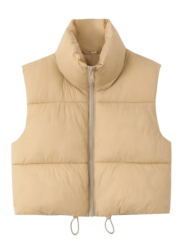 Damen-Strickweste mit Kragen, warmer Mantel 