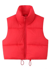 Damen-Strickweste mit Kragen, warmer Mantel 