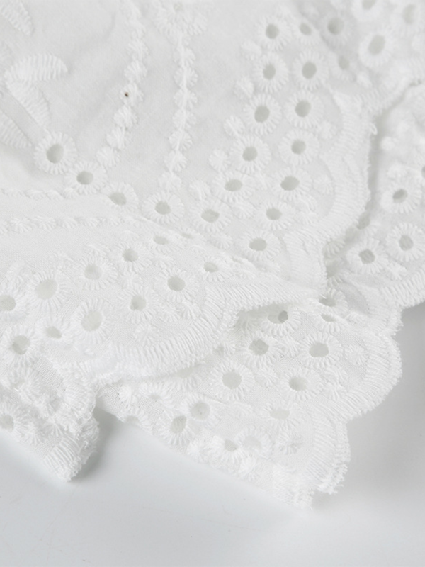 Nouvelle robe bustier sexy à jupe ajourée 