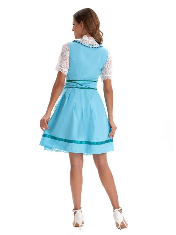 Robe imprimée bière pour femme, style Oktoberfest de Munich (Allemagne) 