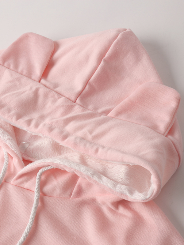 Neu eingetroffen: Kapuzenpullover mit großer Tasche, lässiger Sternen-Look 