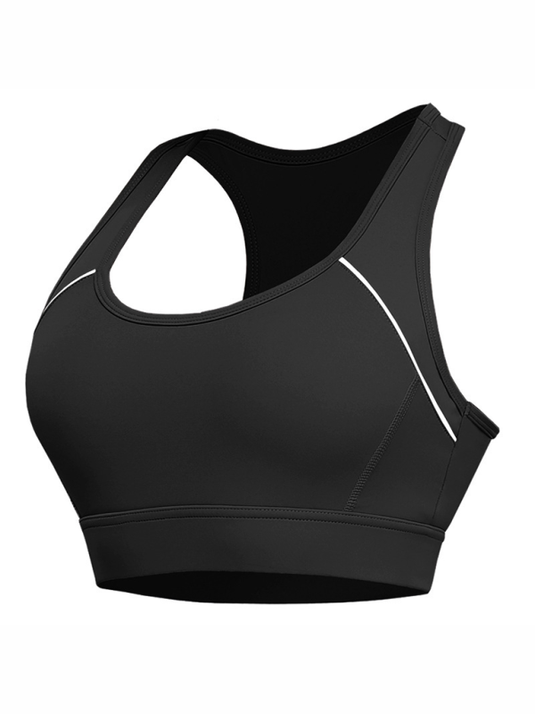 Lauf-Fitnessweste, stoßdämpfender Push-up-Sport-BH 