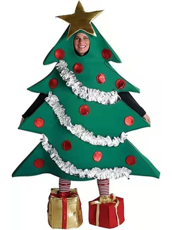 Robe de fête sur le thème du sapin 