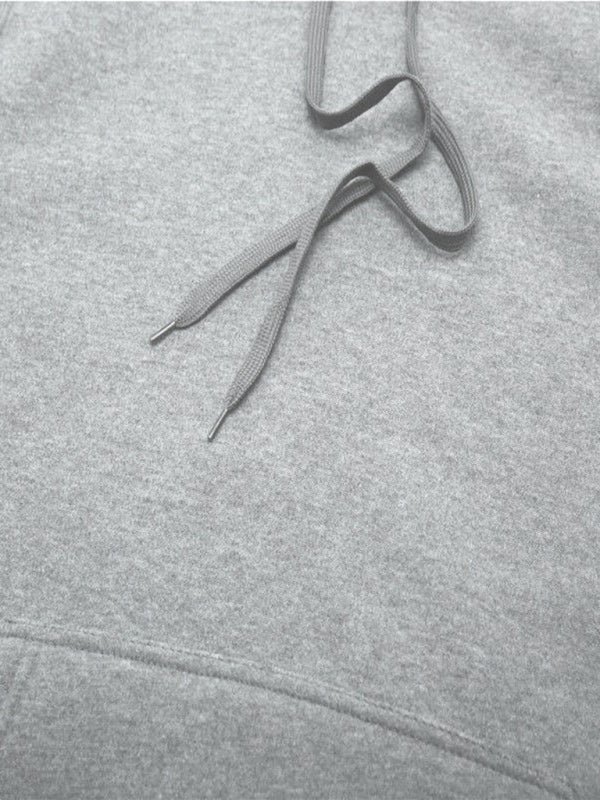Modischer, einfarbiger Freizeitpullover mit Kapuze, bestehend aus Oberteil und Hose – ein sportliches Oberteil und Anzug 