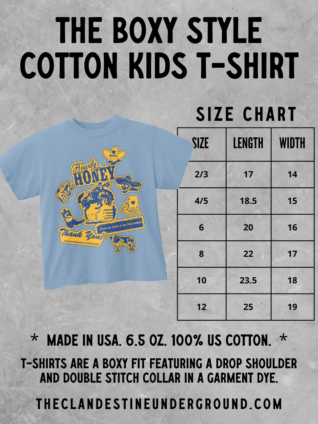 Underground Original Design: * KIDS * The Merry Christmas Tree Boxy T-Shirt