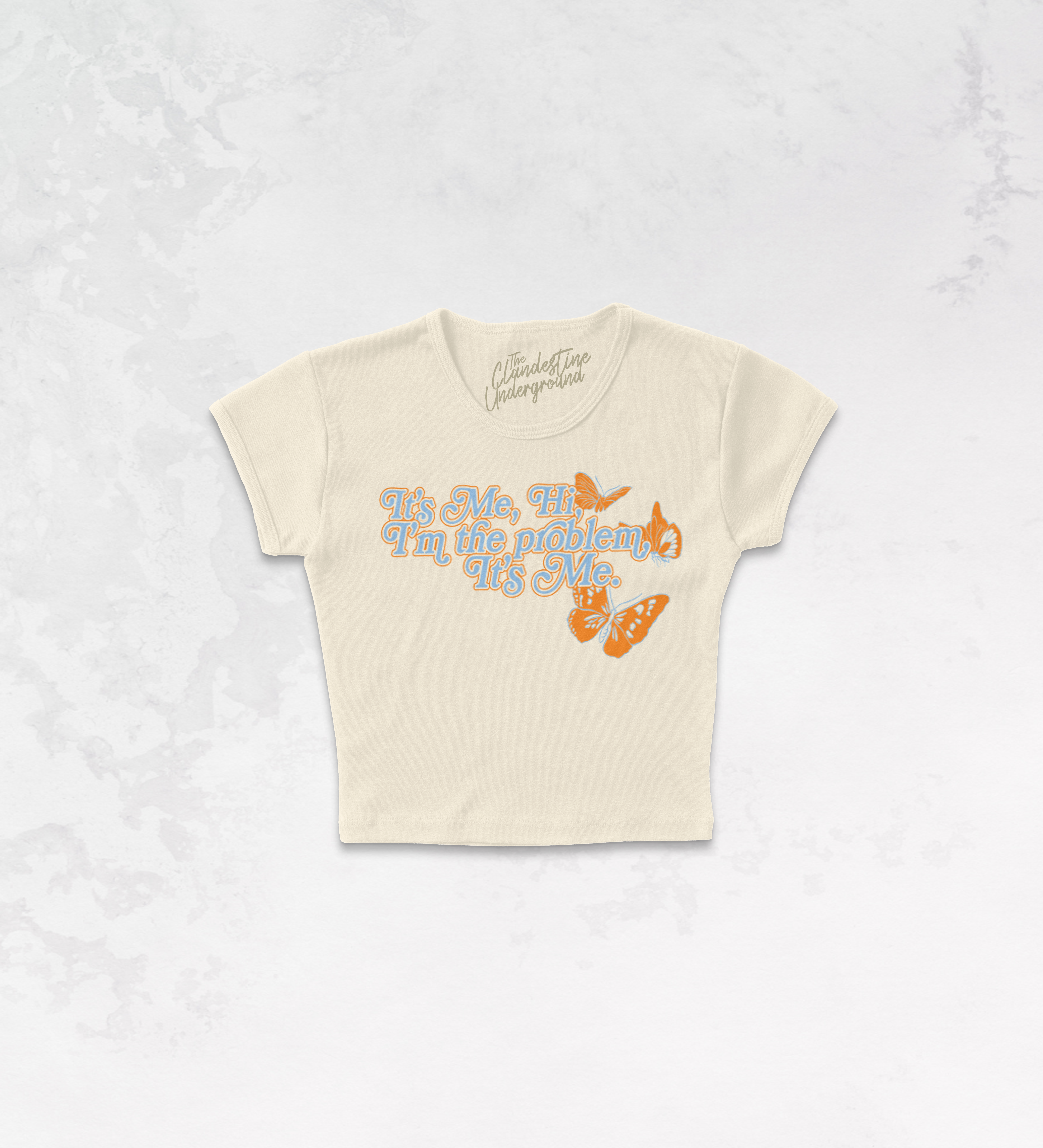 Underground Original Design: I'm The Problem Micro-Ribbed Baby Tee
