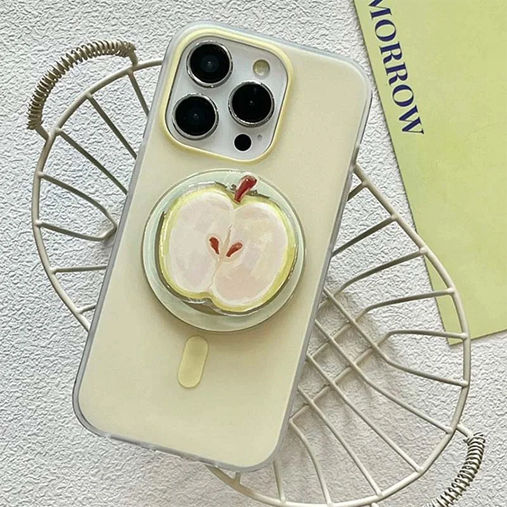 IPHONE CASE GREEN APPLE GRIP PHONE CASE