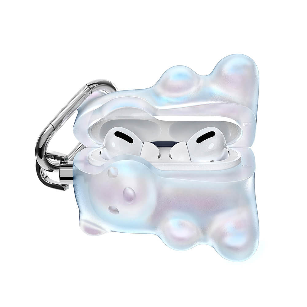IRIDESCENT GUMMY BEAR AIRPODS CASE HOLOGRAPHIC AIRPODS CASE