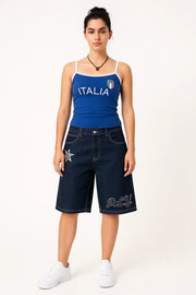 ITALIA TANK TOP SUMMER VIBES OUTFIT