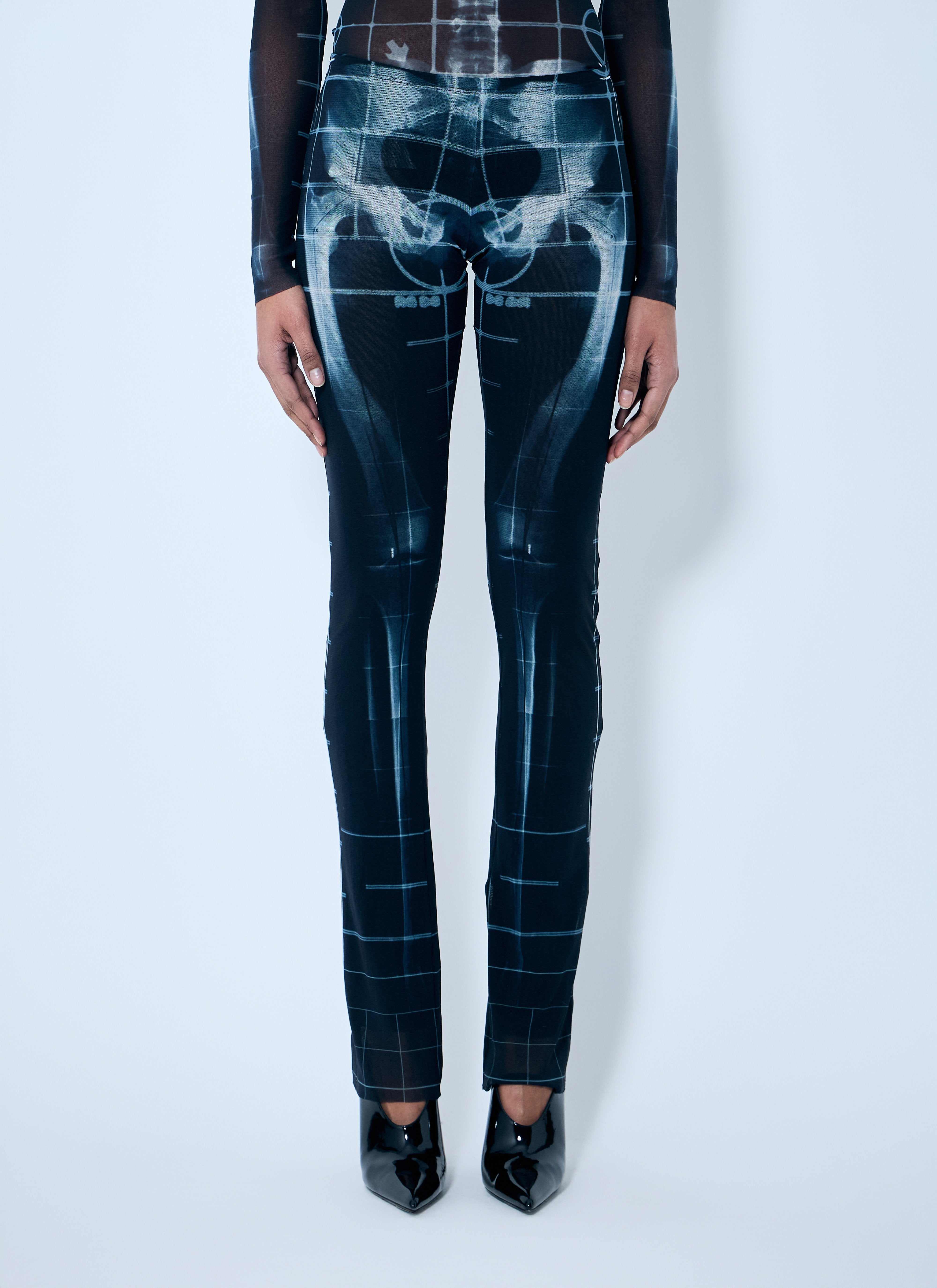 Jean Paul Gaultier Women Squeletor Mesh Pants