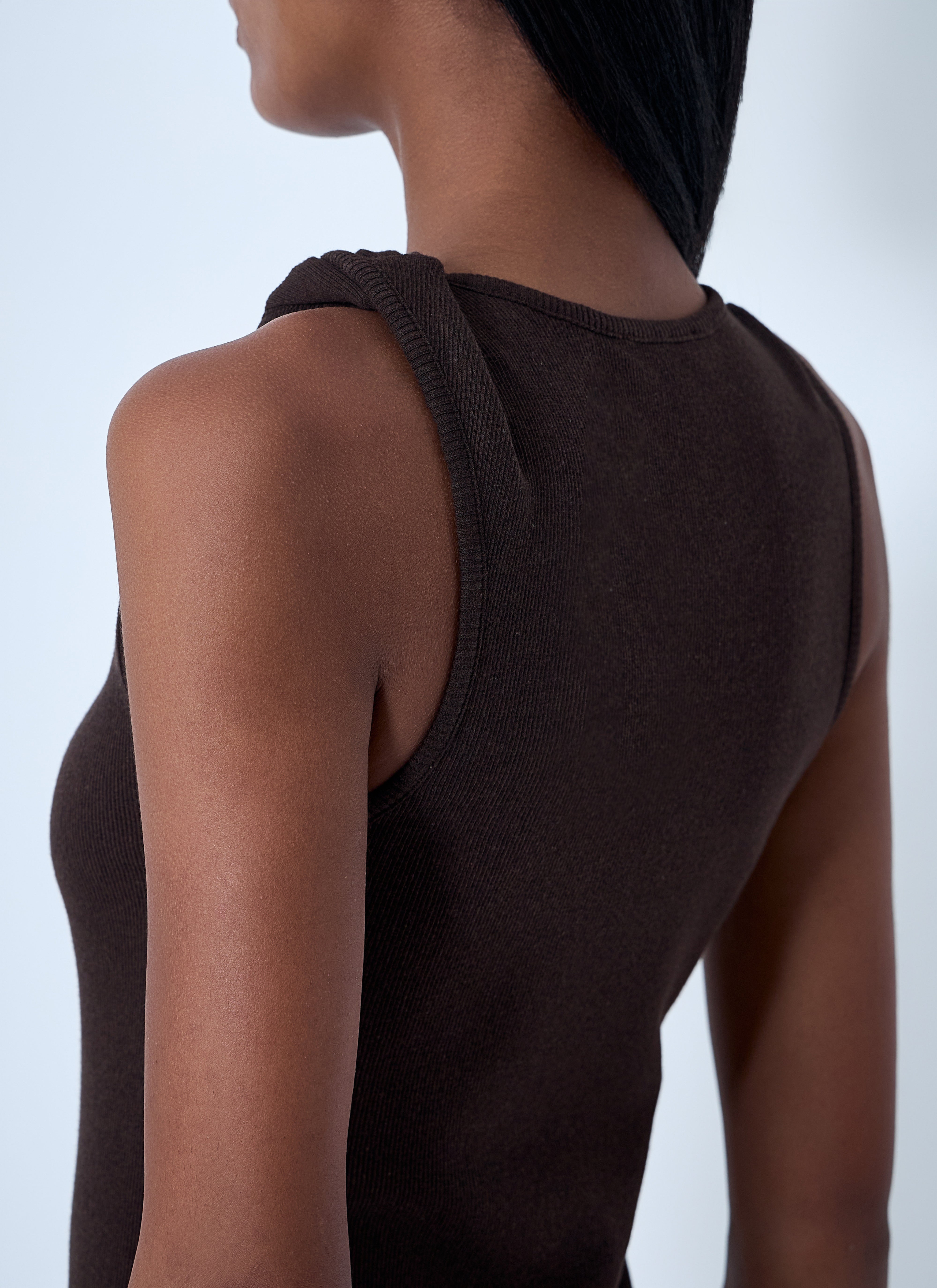 Jw Anderson Women Logo Motif Rib Dress
