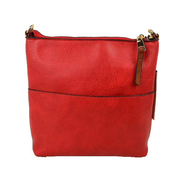 Women's Kaylee Soft PU Vegan Leather 2 in 1 Tote Crossbody Bag