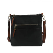 Women's Kaylee Soft PU Vegan Leather 2 in 1 Tote Crossbody Bag