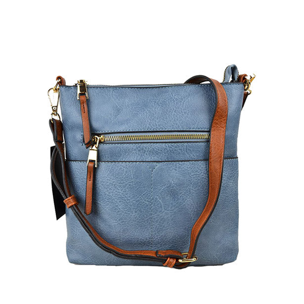 Women's Kaylee Soft PU Vegan Leather 2 in 1 Tote Crossbody Bag
