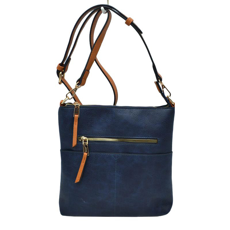 Women's Kaylee Soft PU Vegan Leather 2 in 1 Tote Crossbody Bag