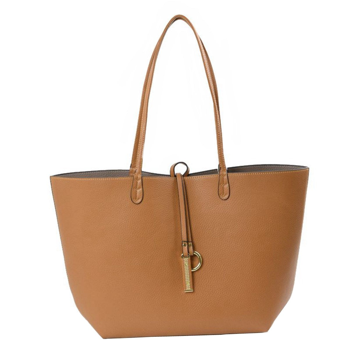 Women's Kendra Reversible Supersoft Vegan Leather Tote Handbag Crossbody Bag