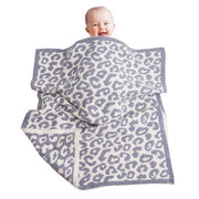Kids Leopard Pattern Animal Print Soft Cozy Blanket