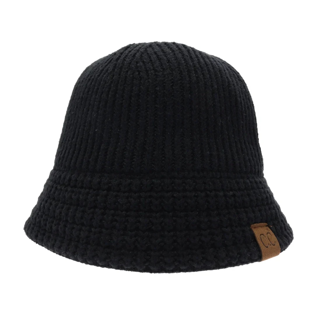 Knitted Cloche C.C Bucket Hat