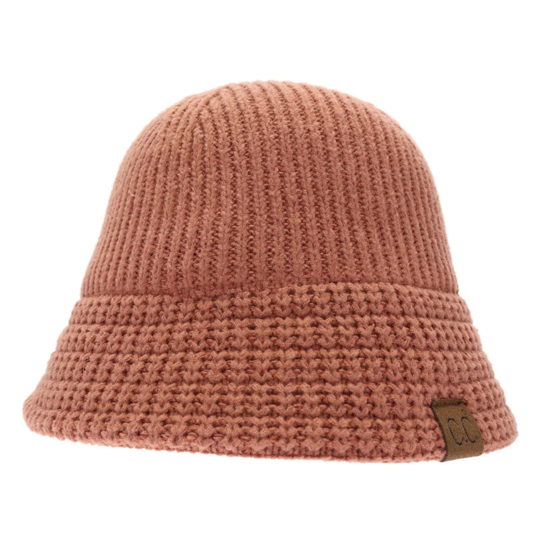 Knitted Cloche C.C Bucket Hat