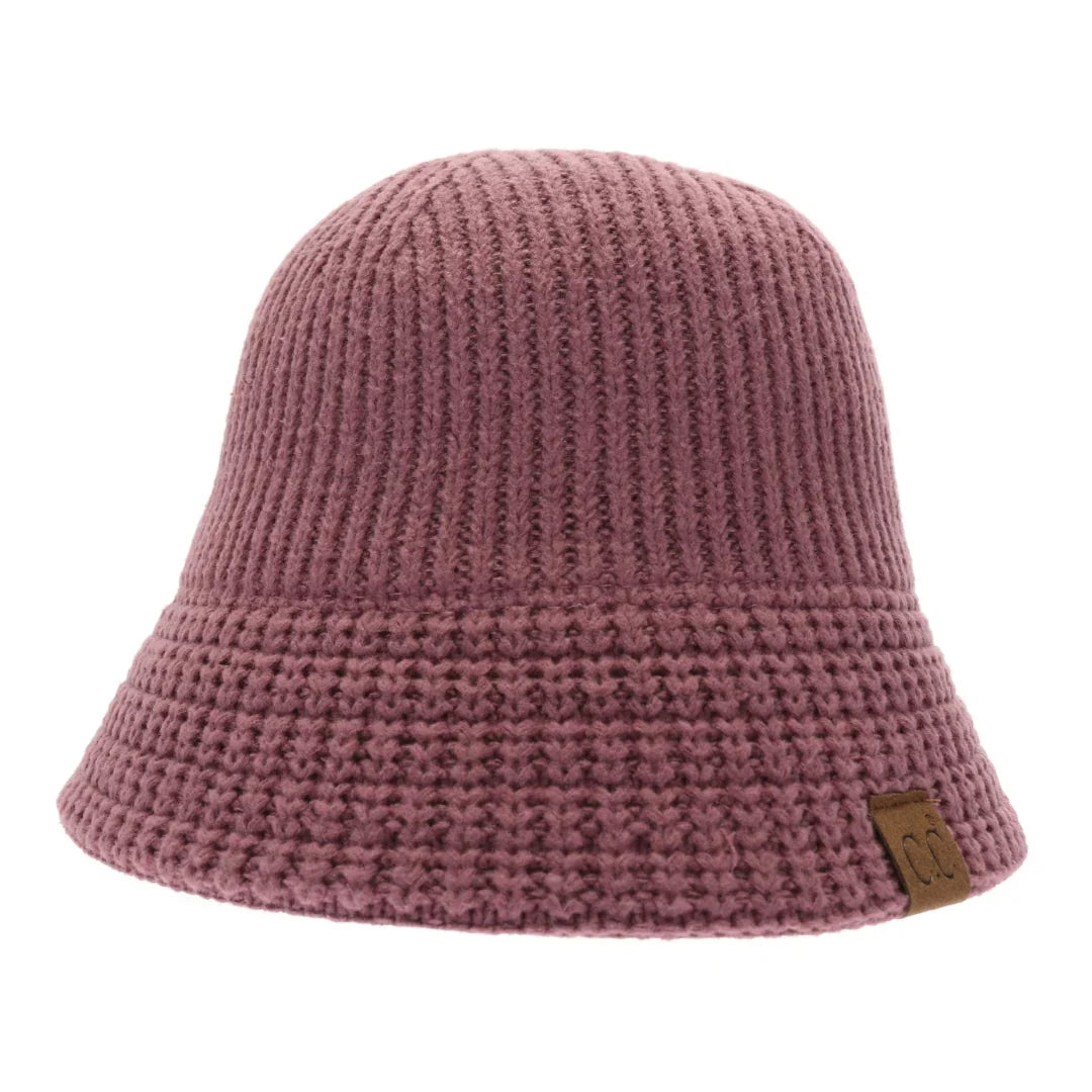 Knitted Cloche C.C Bucket Hat
