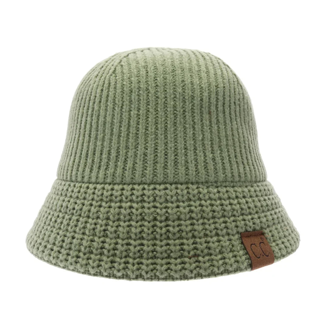 Knitted Cloche C.C Bucket Hat