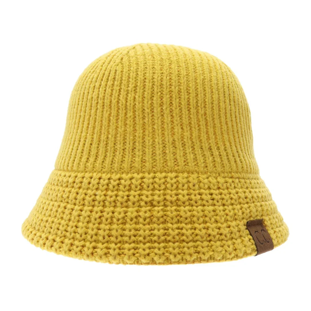 Knitted Cloche C.C Bucket Hat