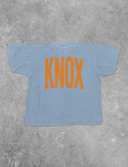 Underground Original Design: KNOX (Orange) Tennessee Boxy Cotton T-Shirt