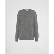Prada Men Wool And Cashmere Crew-Neck Sweater