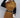 Ladies Pullover Contrast Color Stitching Sweater Dress - Yellow / S