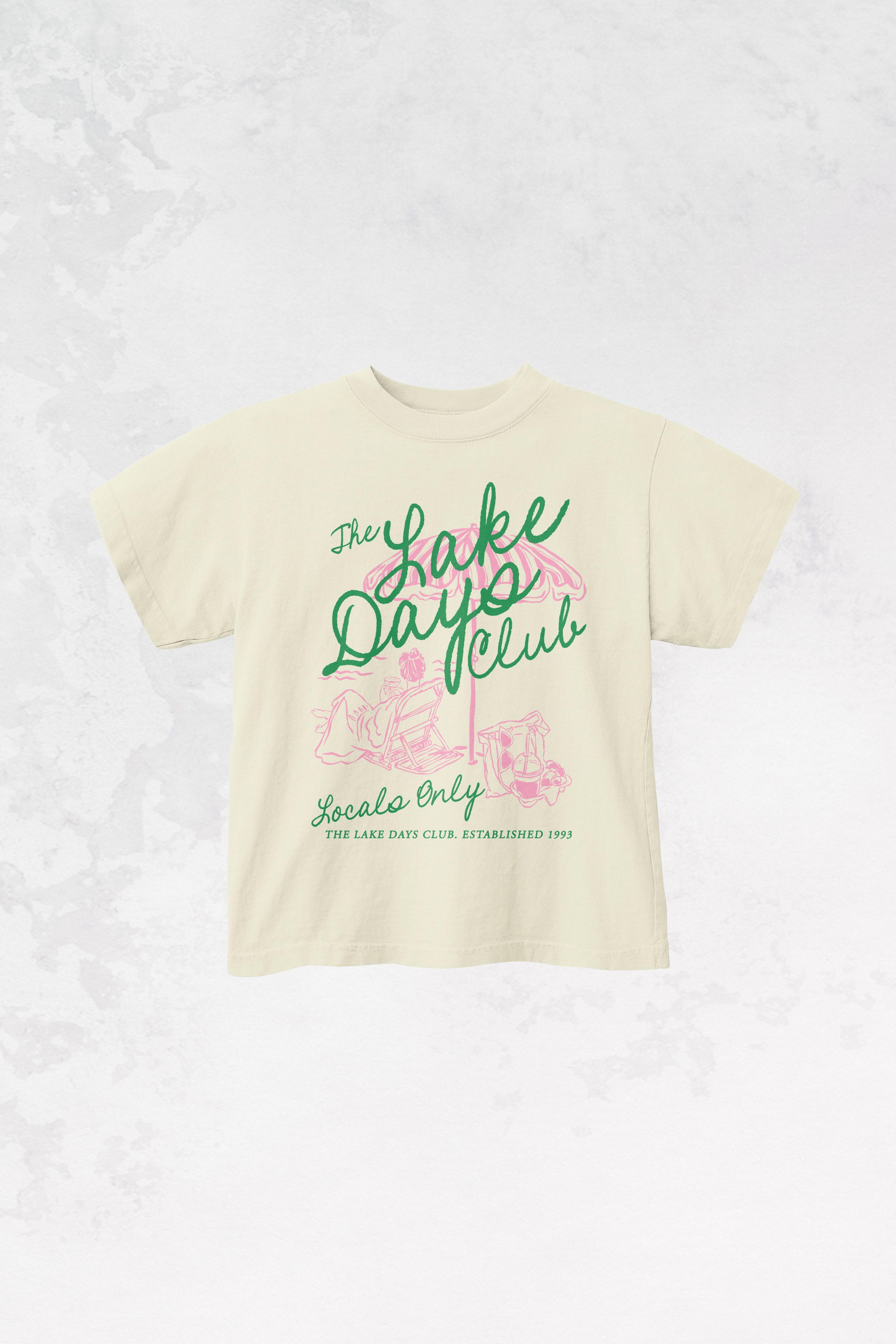 Underground Original Design: * KIDS * The Lake Days Club Boxy Kids T-Shirt